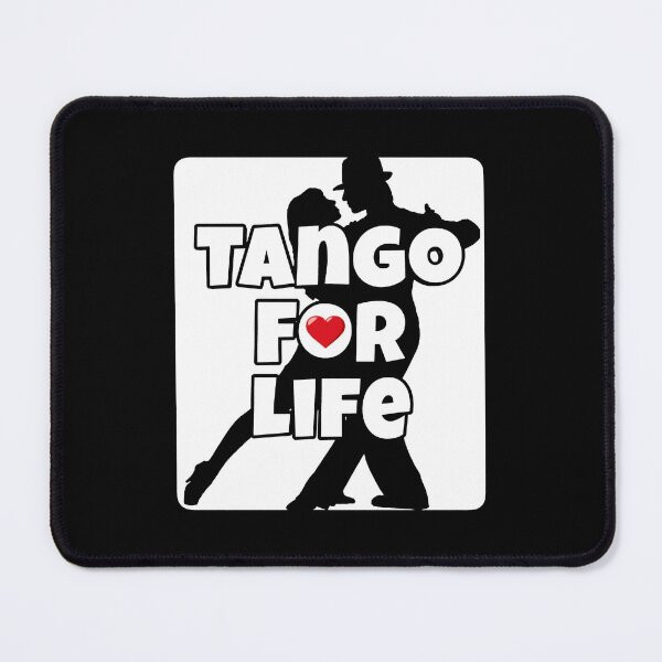 Item preview, Dancers Tango for Life Black and White Artwork with Heart designed and sold by infinitetango.