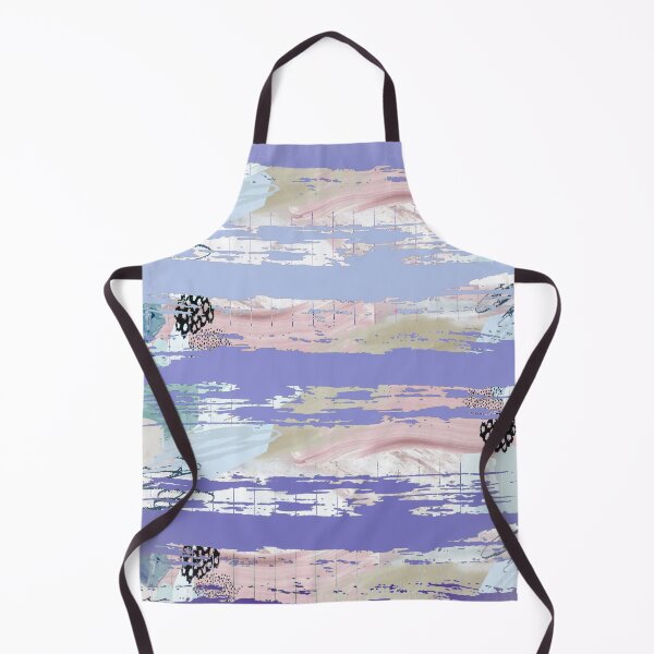 Item preview, Acrylic Stripped Brush Strokes Collage Patterned designed and sold by Designs By YL.