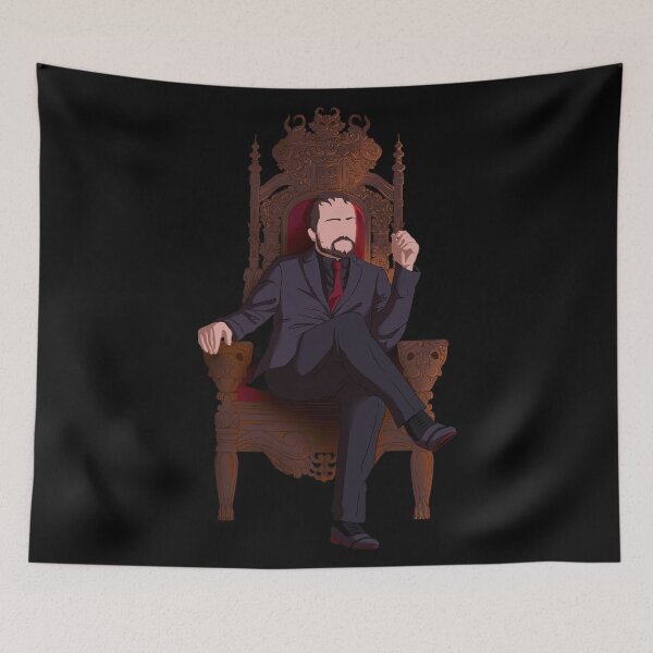 Item preview, King of Hell - Dark Background designed and sold by TorninChiarArts Creations.