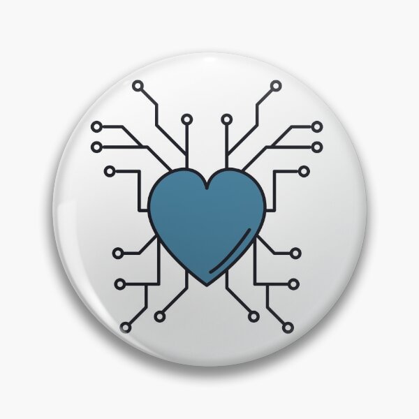 Item preview, Love Shaped Electronic Integrated Circuit designed and sold by EngineersArt.