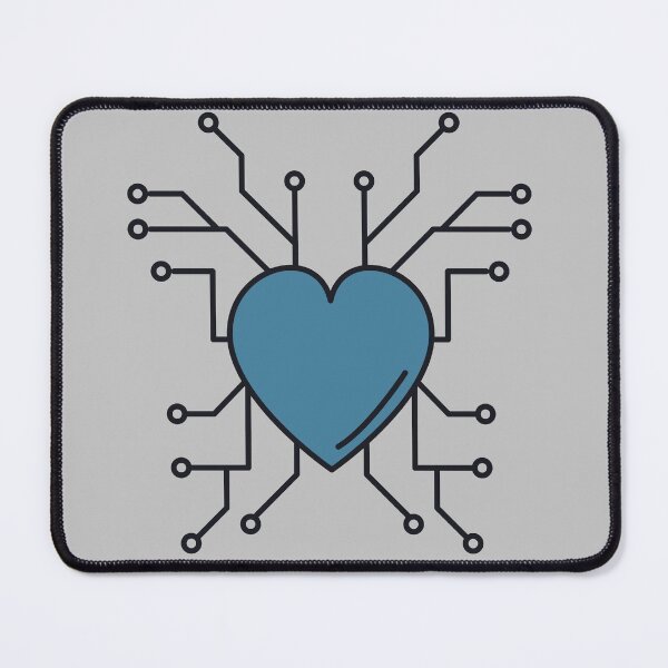 Item preview, Love Shaped Electronic Integrated Circuit designed and sold by EngineersArt.