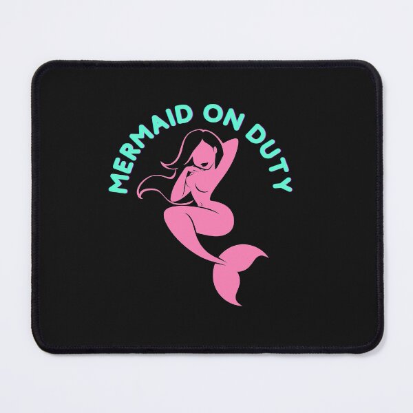 Item preview, mermaid on duty designed and sold by aubreyjacobs.