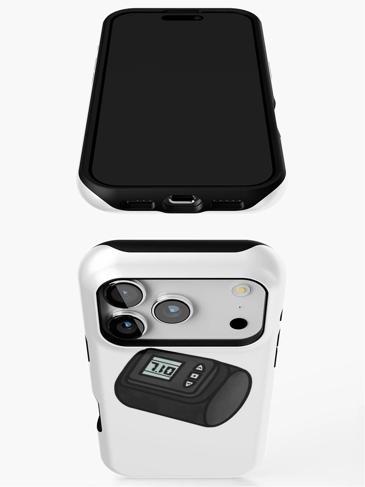Thumbnail 3 of 4, iPhone Case, Digital Skydiving Altimeter designed and sold by Reeseworks.