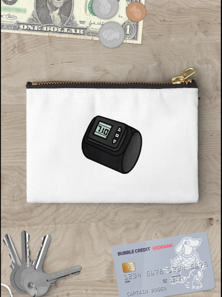Thumbnail 3 of 4, Zipper Pouch, Digital Skydiving Altimeter designed and sold by Reeseworks.