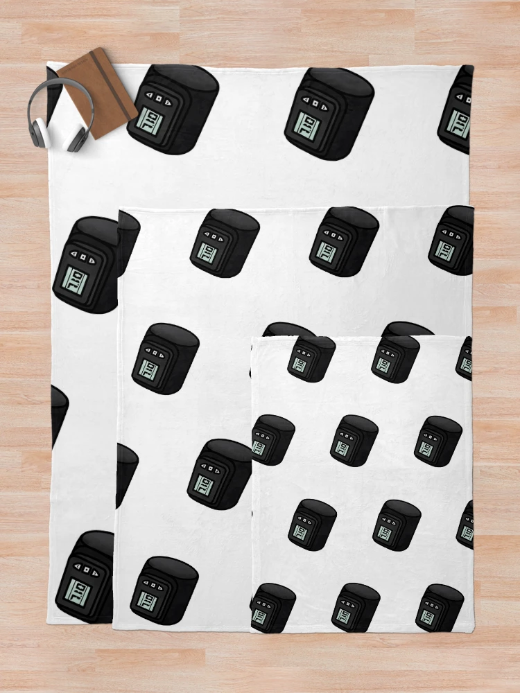 Thumbnail 5 of 6, Throw Blanket, Digital Skydiving Altimeter designed and sold by Reeseworks.