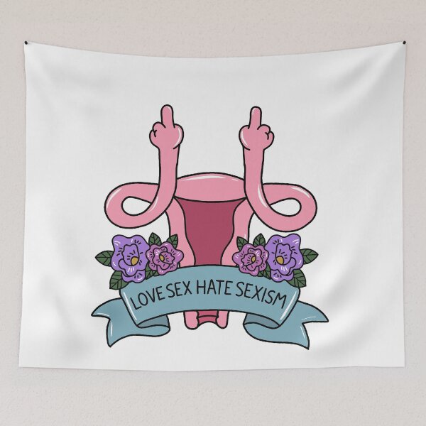 Item preview, Love sex hate sexism designed and sold by ValentinaHramov.