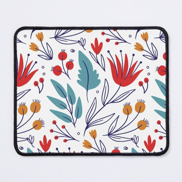 Item preview, Color Flowers & Leaves Pattern designed and sold by SSK Designs.