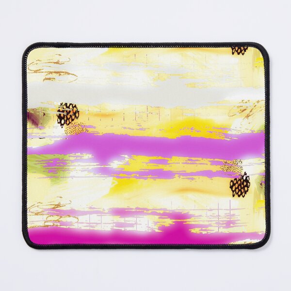 Item preview, Acrylic Stripped Brush Strokes Collage Patterned designed and sold by Designs By YL.
