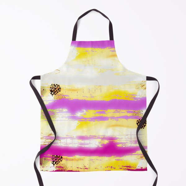 Item preview, Acrylic Stripped Brush Strokes Collage Patterned designed and sold by Designs By YL.