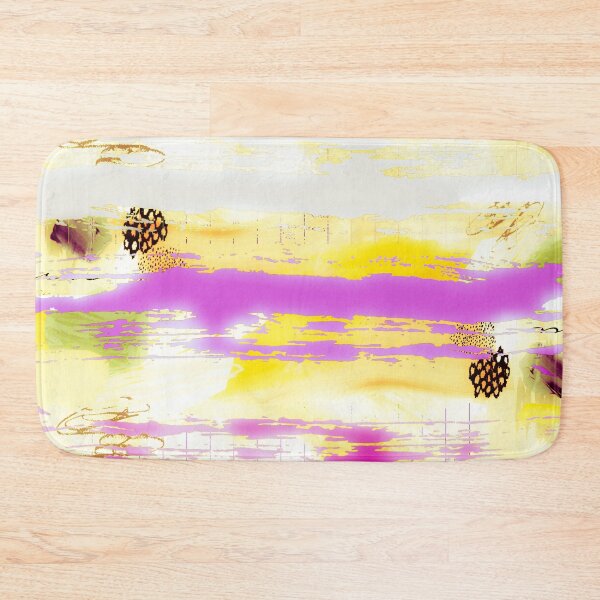 Item preview, Acrylic Stripped Brush Strokes Collage Patterned designed and sold by Designs By YL.