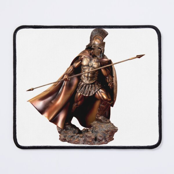 Item preview, Metal made statue of a warrior with spear & Shield....!! designed and sold by VIVEK KUMAR RAI.