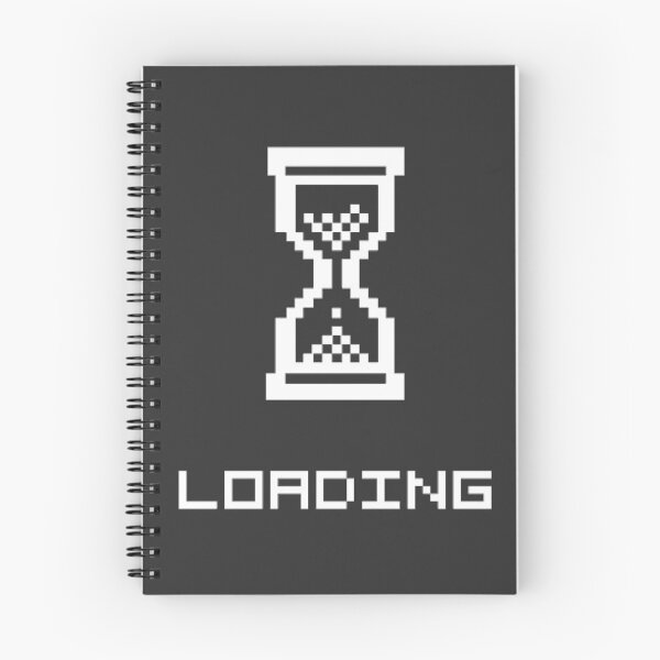 Item preview, Loading Hourglass - light text designed and sold by lyricalshirts.