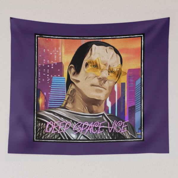 Item preview, Deep Space Vice Prefect Murder Lizard Parody with Neon Text designed and sold by orionlodubyal.