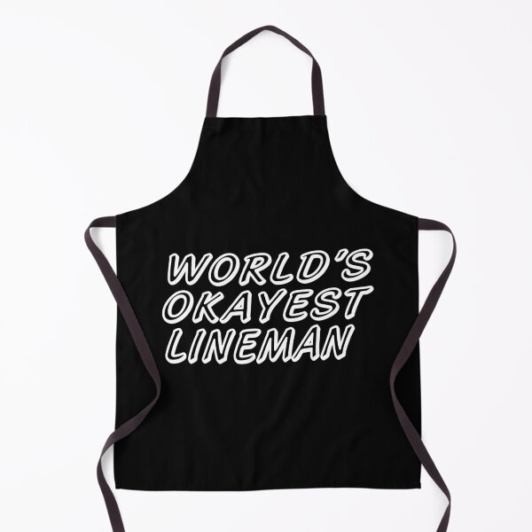 Item preview, WORLD'S OKAYEST LINEMAN designed and sold by T-shirtgallery.