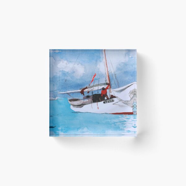 Item preview, Fishing Boats designed and sold by AtBanner.