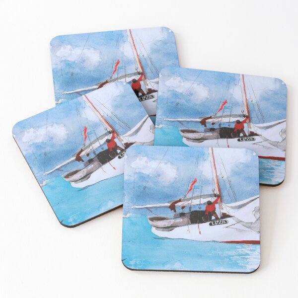 Item preview, Fishing Boats designed and sold by AtBanner.