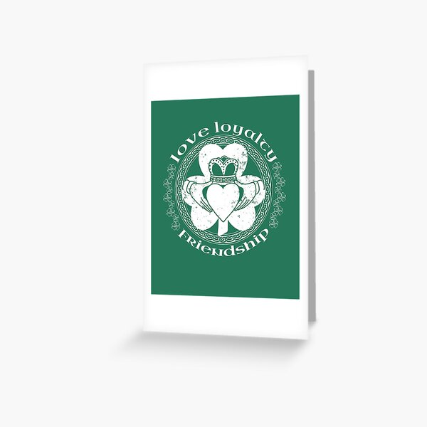 Item preview, Irish Claddagh Ring Symbol Love Loyalty Friendship Celtic Knot Shamrock designed and sold by GRAPHICxBOMB.