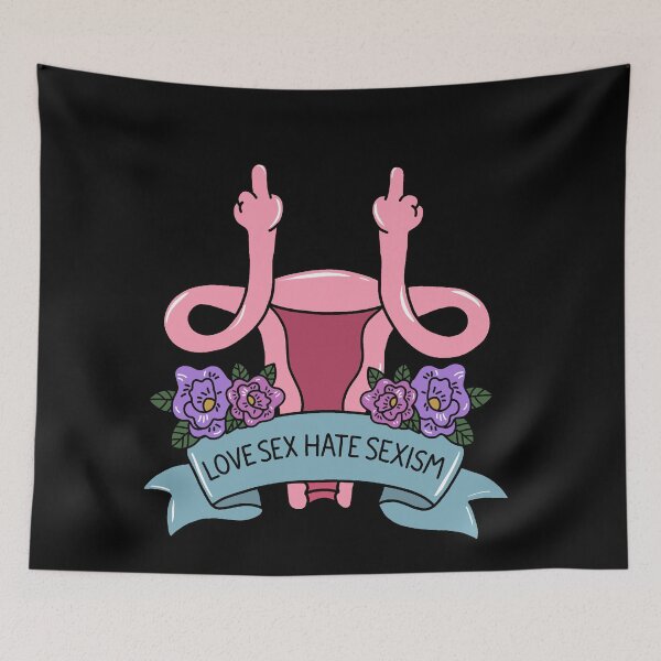 Item preview, Love sex hate sexism designed and sold by ValentinaHramov.