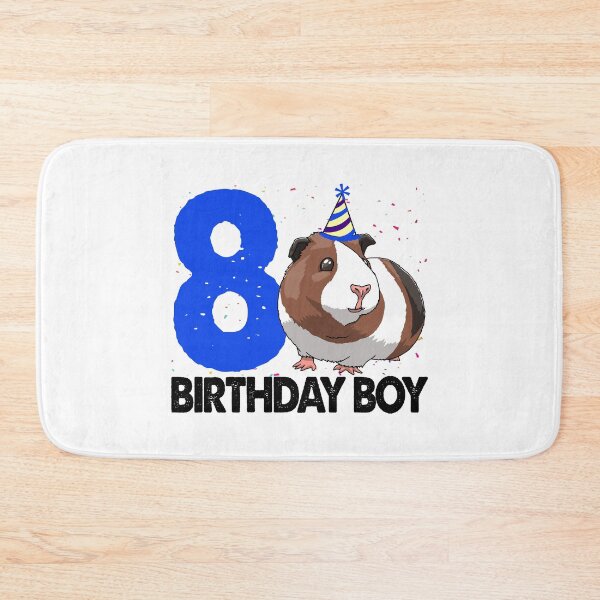 Item preview, Birthday Boy 8 Guinea Pig designed and sold by Bendthetrend.