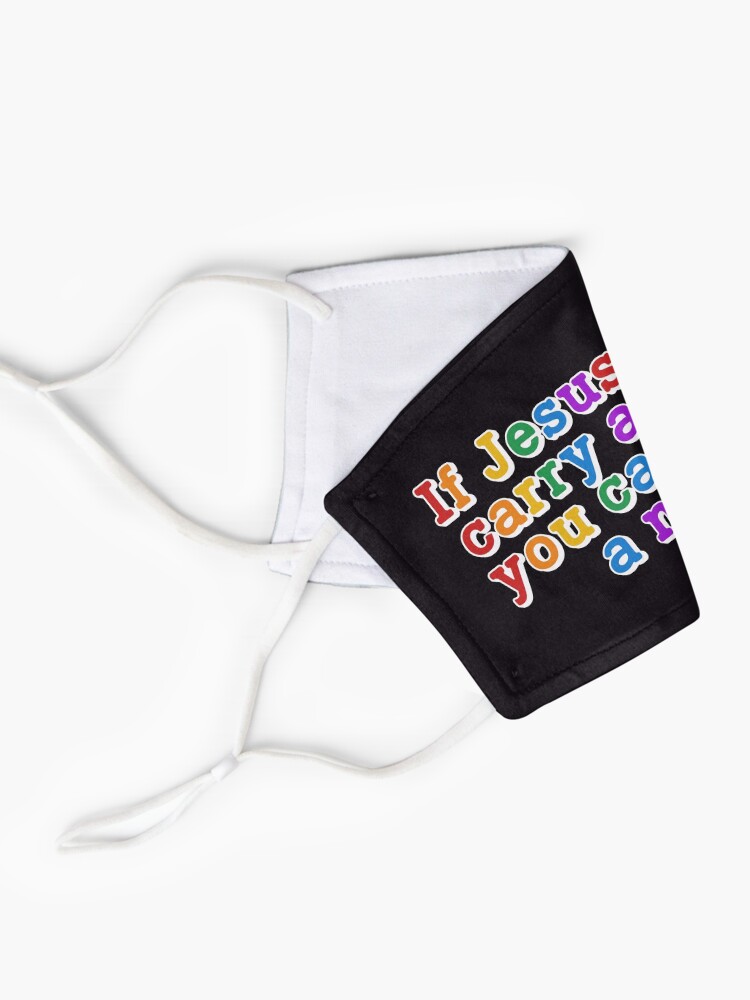 Alternate view of Love they neighbor, Rainbow Mask
