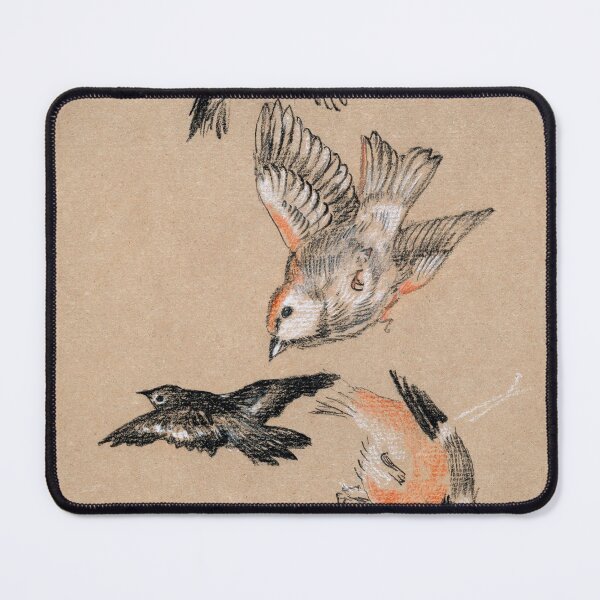 Item preview, Love leading the Pilgrim - Study of Birds: Finches (1897) Sir Edward Burne–Jones designed and sold by BeardedTree.