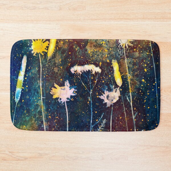 Item preview, Botanical cyanotype wildflowers 2 designed and sold by Red Witch Art.