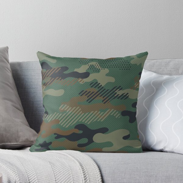 Item preview, Green and brown camouflage designed and sold by LebrehDesign.