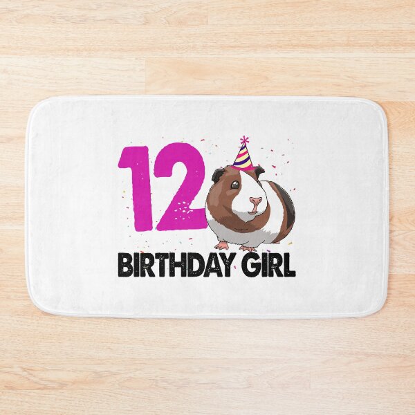 Item preview, Birthday Girl 12 Guinea Pig designed and sold by Bendthetrend.
