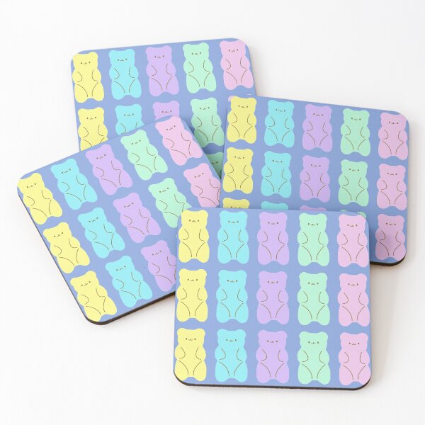 Item preview, Pastel Gummy Bear - Pastel Aesthetic designed and sold by gambarin-art.