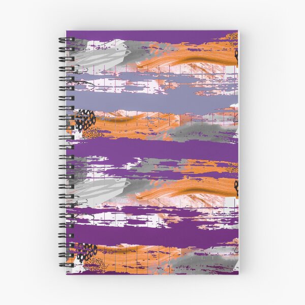 Item preview, Acrylic Stripped Brush Strokes Collage Patterned designed and sold by Designs By YL.