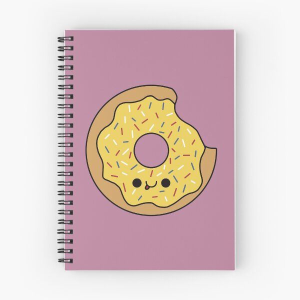 Item preview, Cute Lemon Donut - Kawaii Donut designed and sold by KawaiiByDice.
