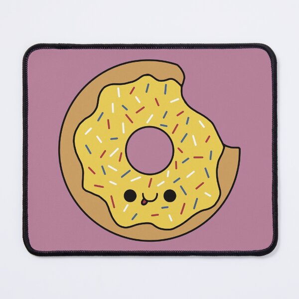 Item preview, Cute Lemon Donut - Kawaii Donut designed and sold by KawaiiByDice.