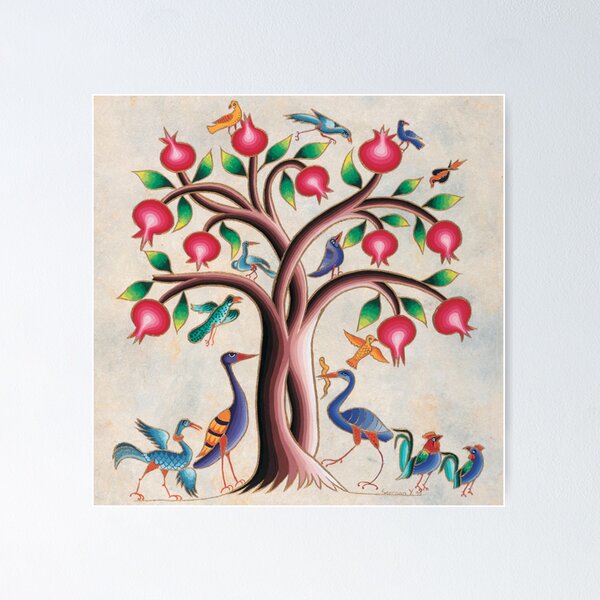 Item preview, Pomegranate Tree. The Foundation of Life designed and sold by fairytree.