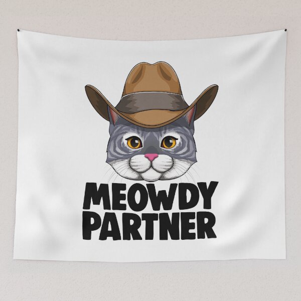 Item preview, Meowdy Cat Partner designed and sold by Bendthetrend.