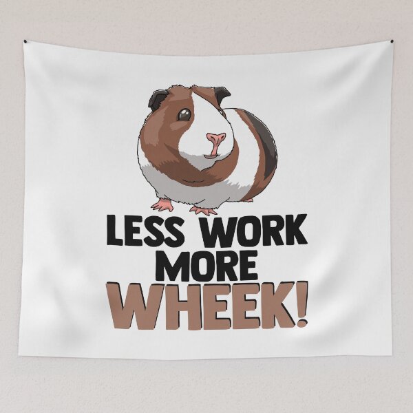 Item preview, Less Work More Wheek designed and sold by Bendthetrend.