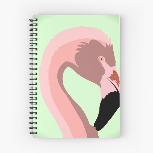 Item preview, Pink Flamingo on Mint Green Background designed and sold by TemptedBlaze.