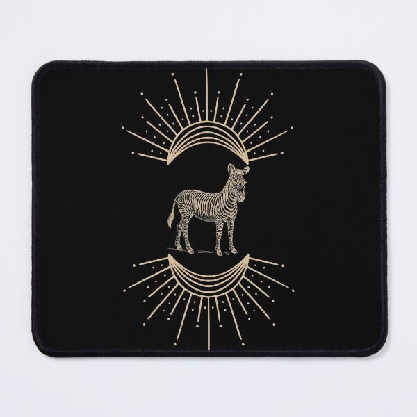 Item preview, Golden Zebra in the Sun designed and sold by Ink-and-Thread.