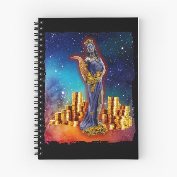 Item preview, Lady Luck Goddess Greek Mythology Fortuna designed and sold by signsandsymbols.
