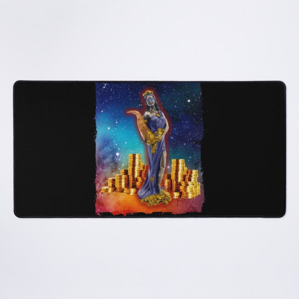 Item preview, Lady Luck Goddess Greek Mythology Fortuna designed and sold by signsandsymbols.