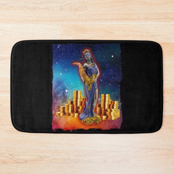 Item preview, Lady Luck Goddess Greek Mythology Fortuna designed and sold by signsandsymbols.