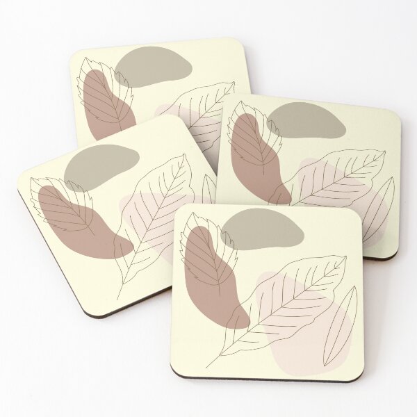 Item preview, Leaf line art pattern designed and sold by Sneh Universe.