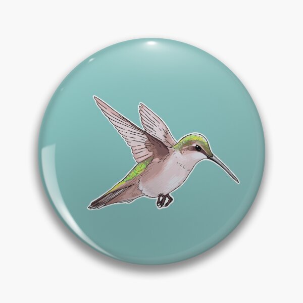 Item preview, Female ruby-breasted hummingbird designed and sold by Lauren Rakes.