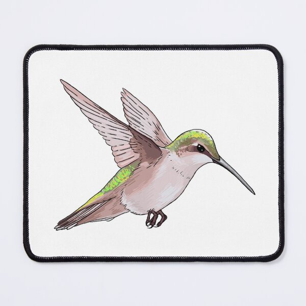 Item preview, Female ruby-breasted hummingbird designed and sold by Lauren Rakes.