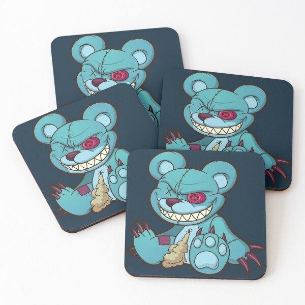 Item preview, creepy kawaii teddy bear designed and sold by hobbystore0-0.