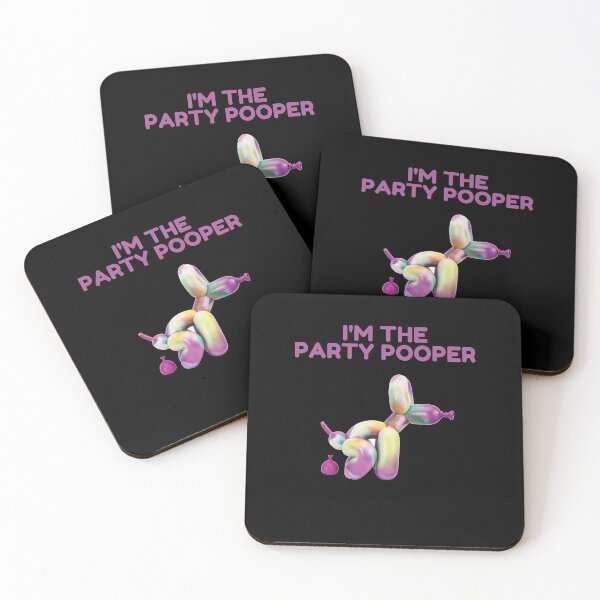 Item preview, I'm The Party Pooper | Cool Quote BalloonDog Design designed and sold by D-Shirt-More.