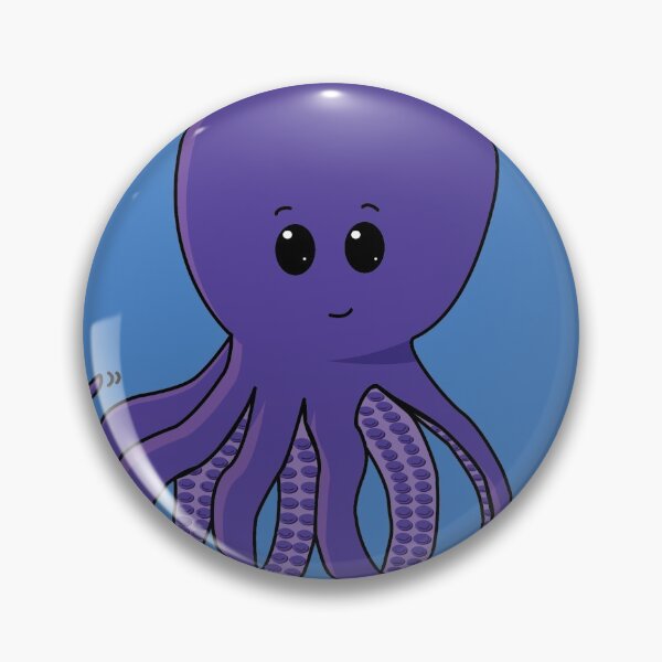 Item preview, Purple Octopus designed and sold by TemptedBlaze.