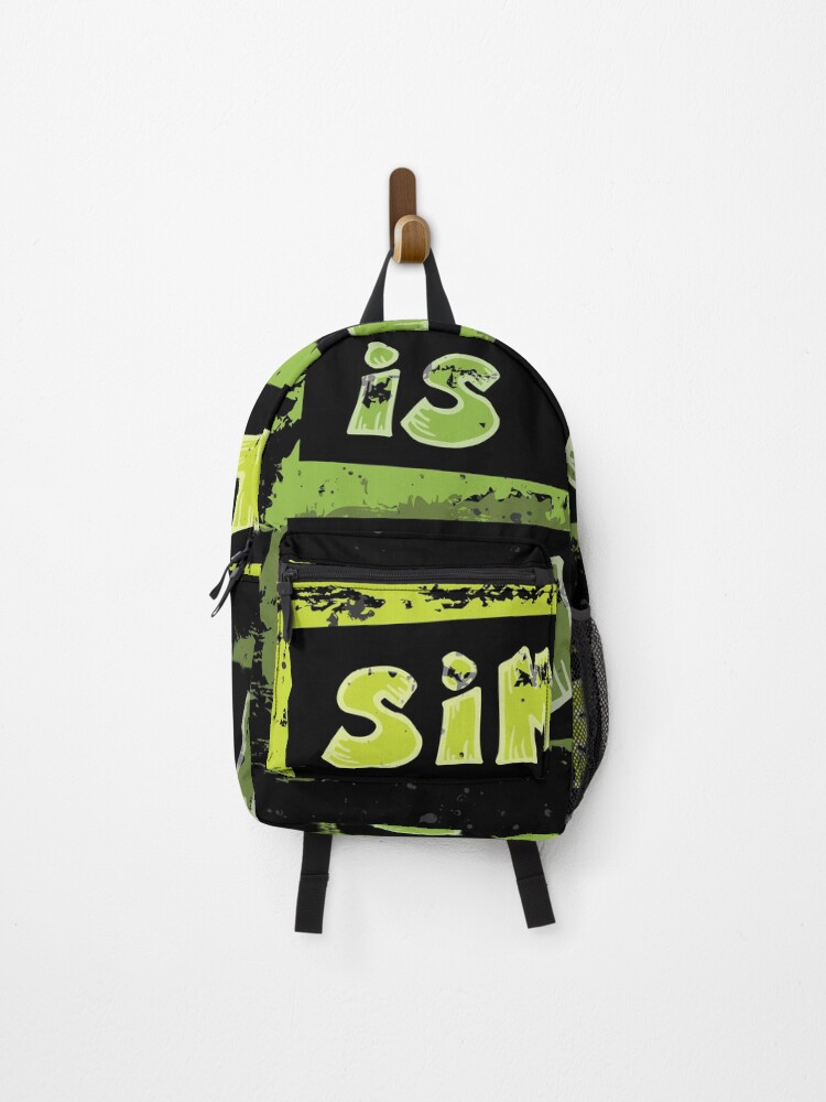 Thumbnail 1 of 3, Backpack, Simple Is Too Easy designed and sold by damithez.