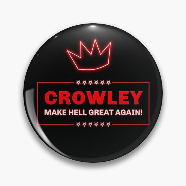 Item preview, Make Hell Great Again! - Crowley Campaign Crown Variant designed and sold by TorninChiarArts Creations.