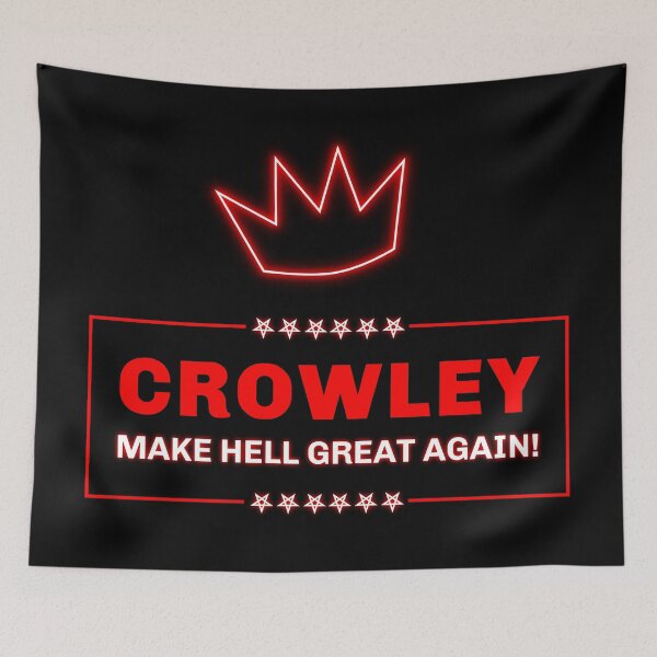 Item preview, Make Hell Great Again! - Crowley Campaign Crown Variant designed and sold by TorninChiarArts Creations.