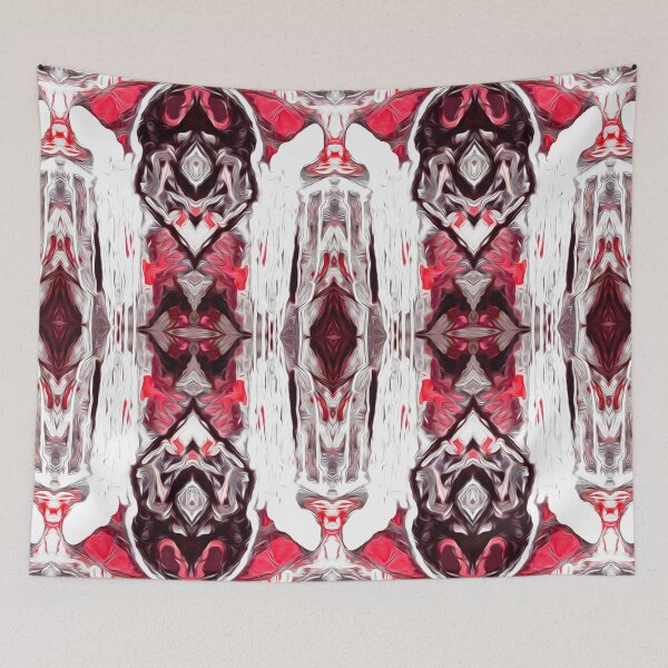 Aperçu de l'œuvre Ornamental, abstract, vintage, pastel pink, white créée et vendue par Svitac.
